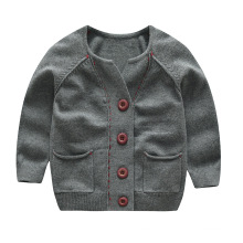 Amazon Supplier hot Brand custom cotton knitted cardigan boys stylish kids sweater baby boy wool cardigan sweater Knitwear